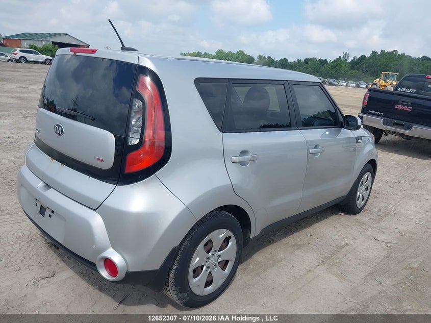 Vin: kndjn2a28e7727001, lot: 3054079, kia soul 20144