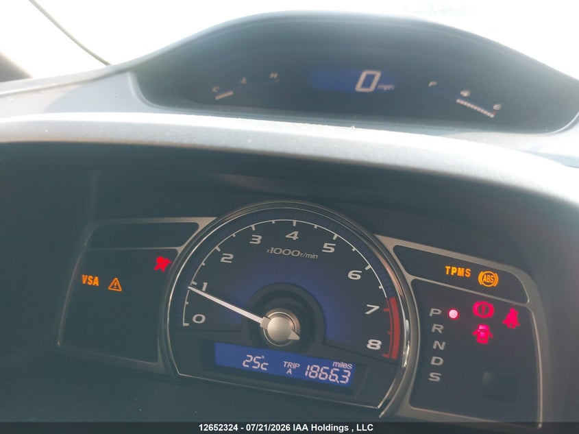 2011 ACURA CSX SEDAN 2.0L I-4 DOHC, VVT, 155HP