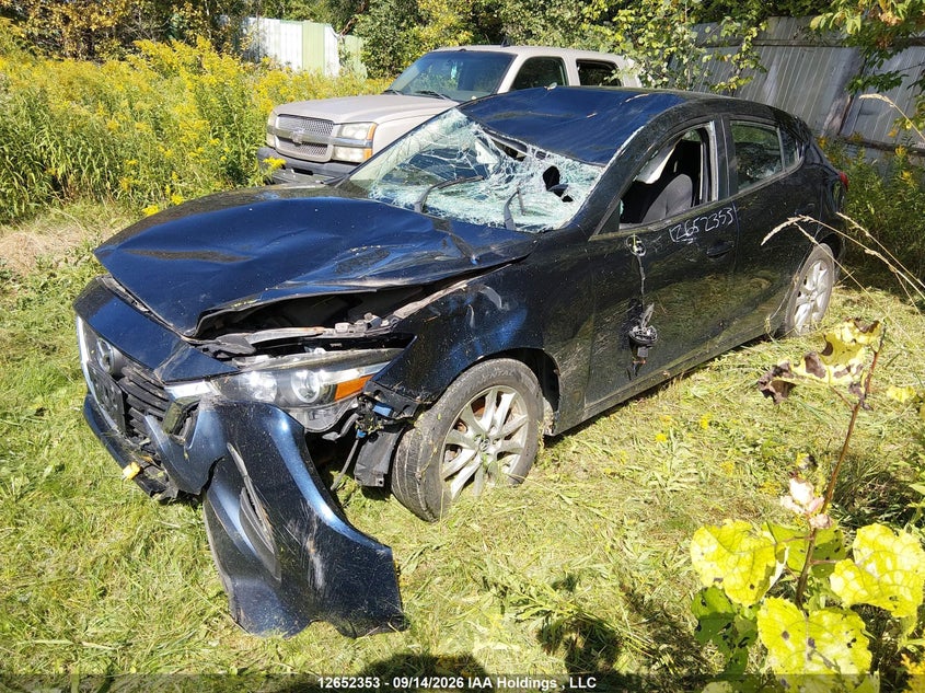 2018 Mazda 3, Front, IAAI, VIN JM1BN1L74J1178997 — photo 2