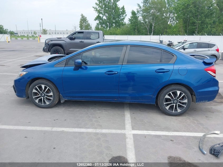 2015 HONDA CIVIC SEDAN 1.8L I4 FI SOHC 16V NF4