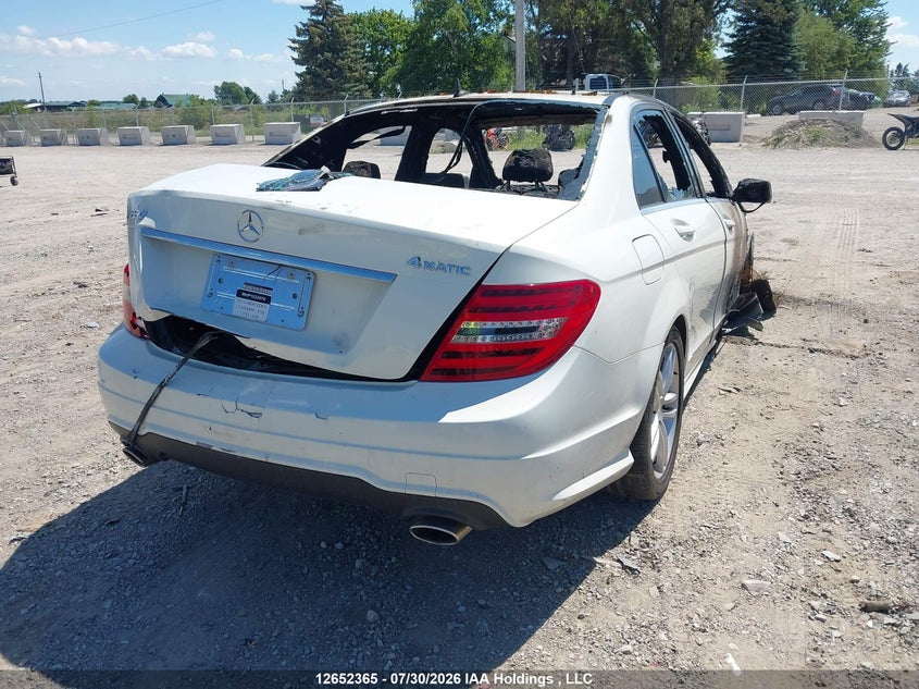 Vin: wddgf8fb4cf921438, lot: 3054137, mercedes-benz c 250 4matic 20124