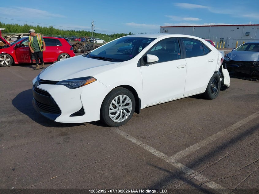 2017 Toyota Corolla, Rear, IAAI, VIN 2T1BURHE7HC890340 — photo 2