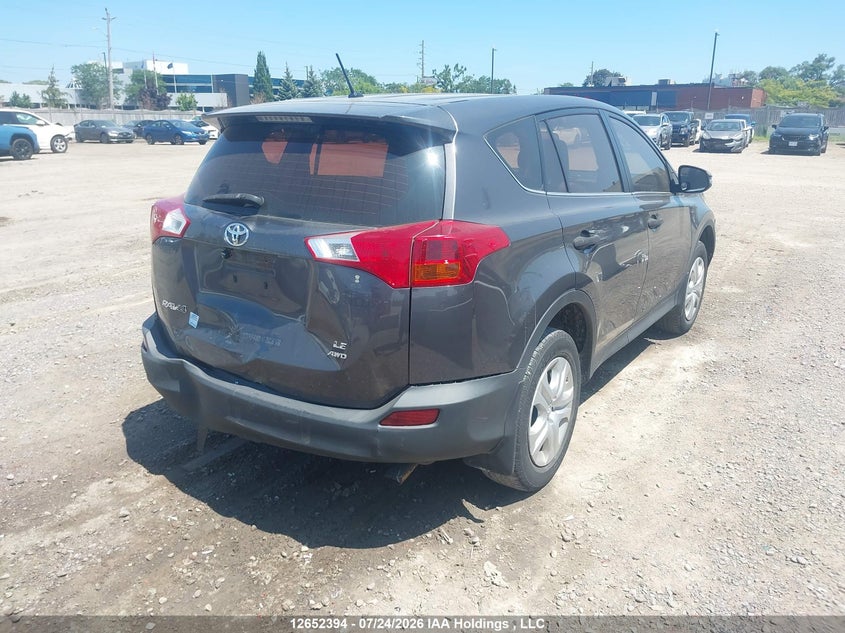 Vin: 2t3bfrev1dw049547, lot: 3054166, toyota rav4 le 20134
