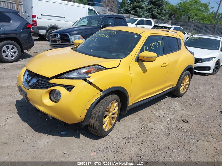 Vin: jn8af5mv5ft553776, lot: 3054169, nissan juke 20152
