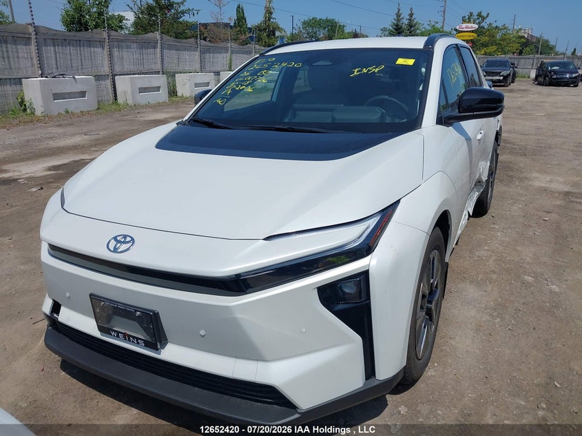 2026 Toyota Bz Xle Awd, Right Front, IAAI, VIN JTMADAFB3TJ017736 — photo 2