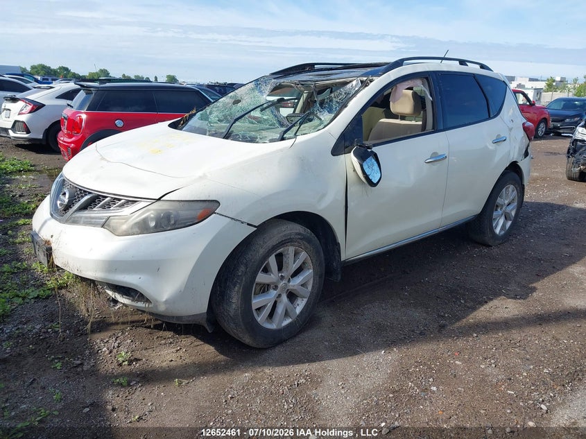 Vin: jn8az1mw7bw154868, lot: 3054233, nissan murano sv 20112
