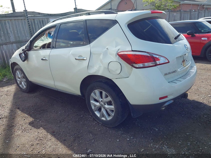 Vin: jn8az1mw7bw154868, lot: 3054233, nissan murano sv 20113