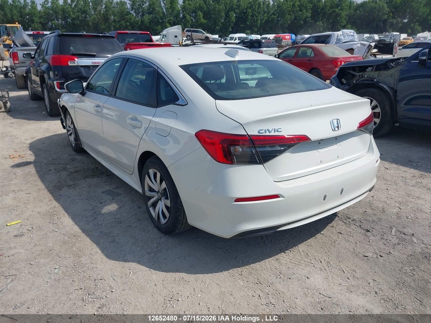 Vin: 2hgfe2f2xnh100756, lot: 3054252, honda civic lx 20223