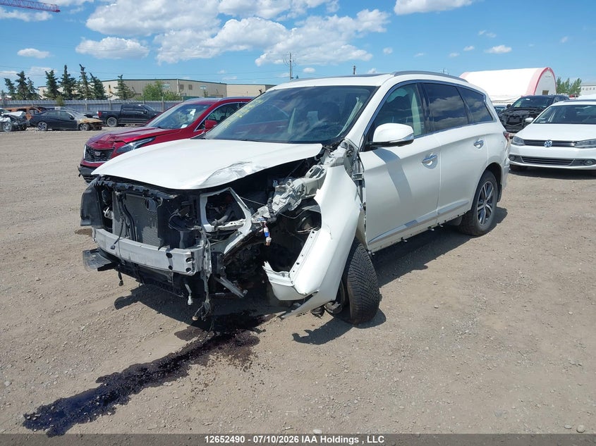 Vin: 5n1dl0mm0hc516743, lot: 3054262, infiniti qx60 20172