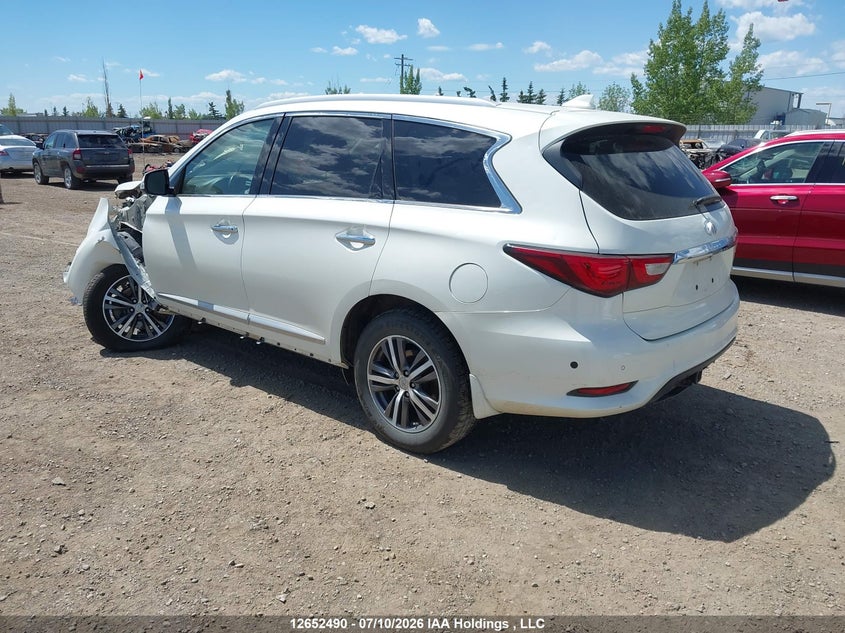 Vin: 5n1dl0mm0hc516743, lot: 3054262, infiniti qx60 20173