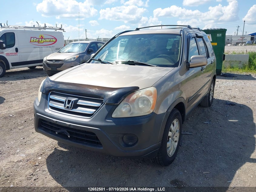 2005 Honda CR-V, Благотворительность, IAAI, VIN JHLRD78865C802513 — фото 2