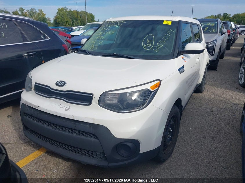 Vin: kndjn2a27k7683858, lot: 3054286, kia soul lx 20192