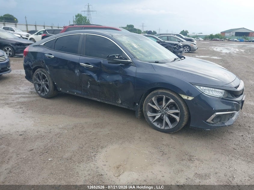 Vin: 2hgfc1f95kh104156, lot: 3054298, honda civic touring 2019 img_1