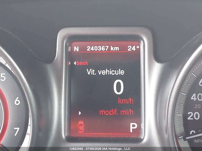 2018 DODGE JOURNEY SPORT UTILITY VEHICLE 3.6L V6 FI DOHC 24V NF4
