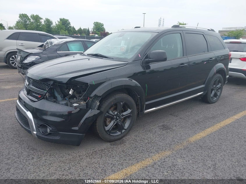 Vin: 3c4pddgg2jt505460, lot: 3054337, dodge journey crossroad 20182