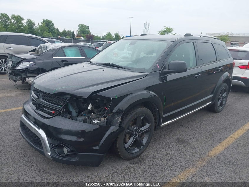 2018 DODGE JOURNEY SPORT UTILITY VEHICLE 3.6L V6 FI DOHC 24V NF4