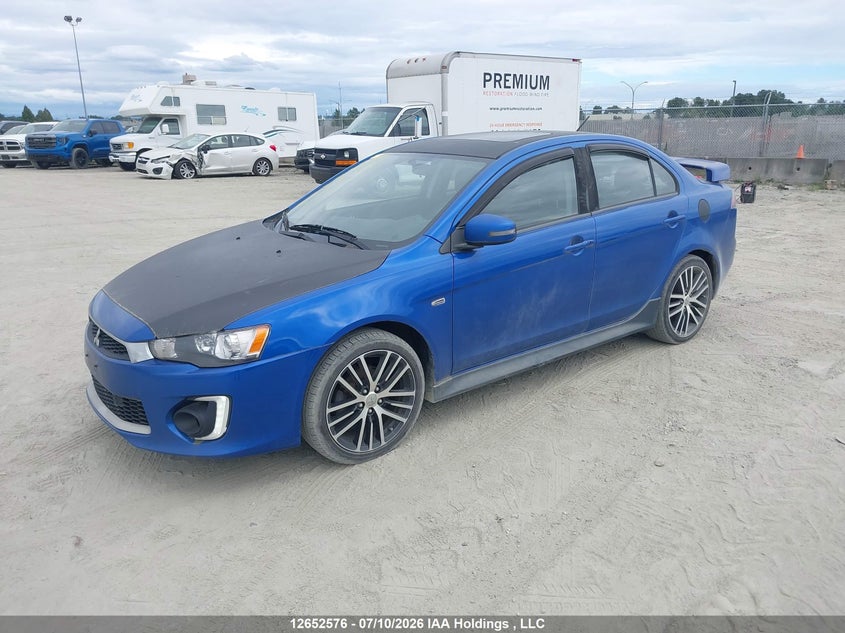 2017 Mitsubishi Lancer, Благодійність, IAAI, VIN JA32U8FW7HU602162 — фото 2