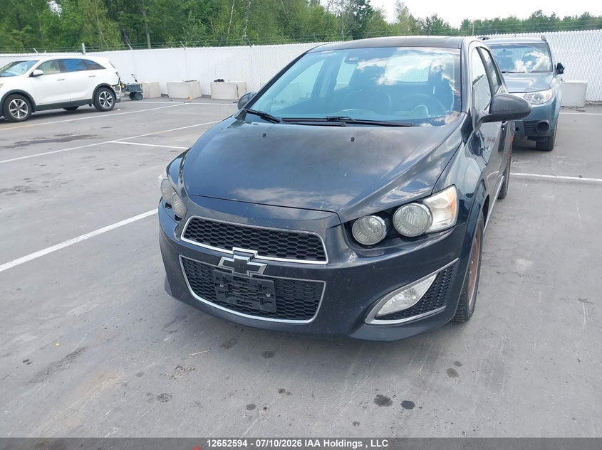Vin: 1g1jh6sb8f4122503, lot: 3054367, chevrolet sonic rs 20152