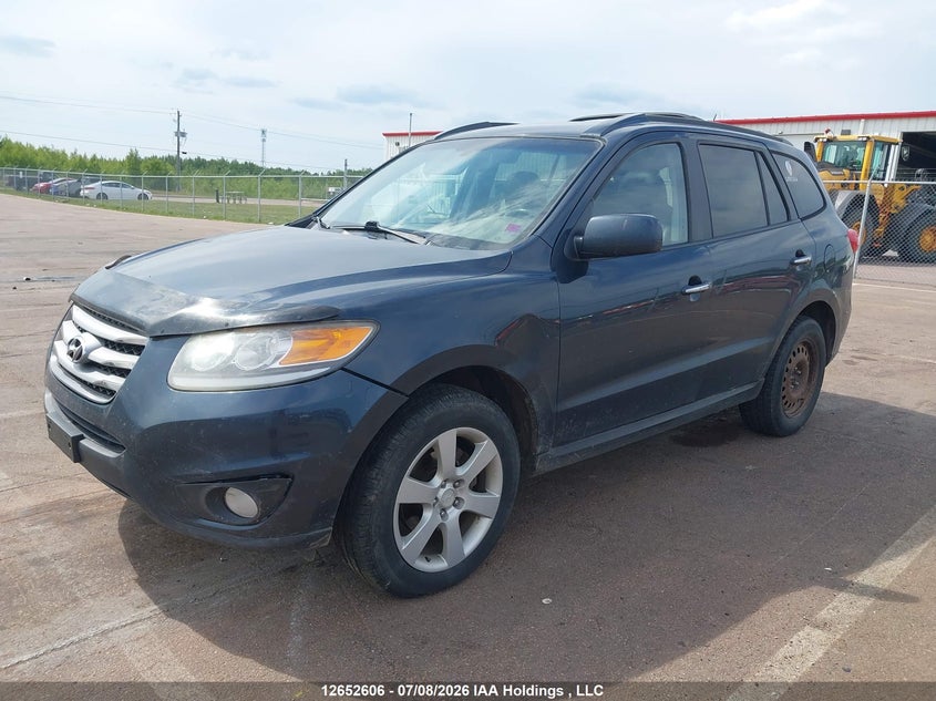 2012 Hyundai Santa Fe Se, Удар спереди, IAAI, VIN 5XYZHDAG9CG106870 — фото 2