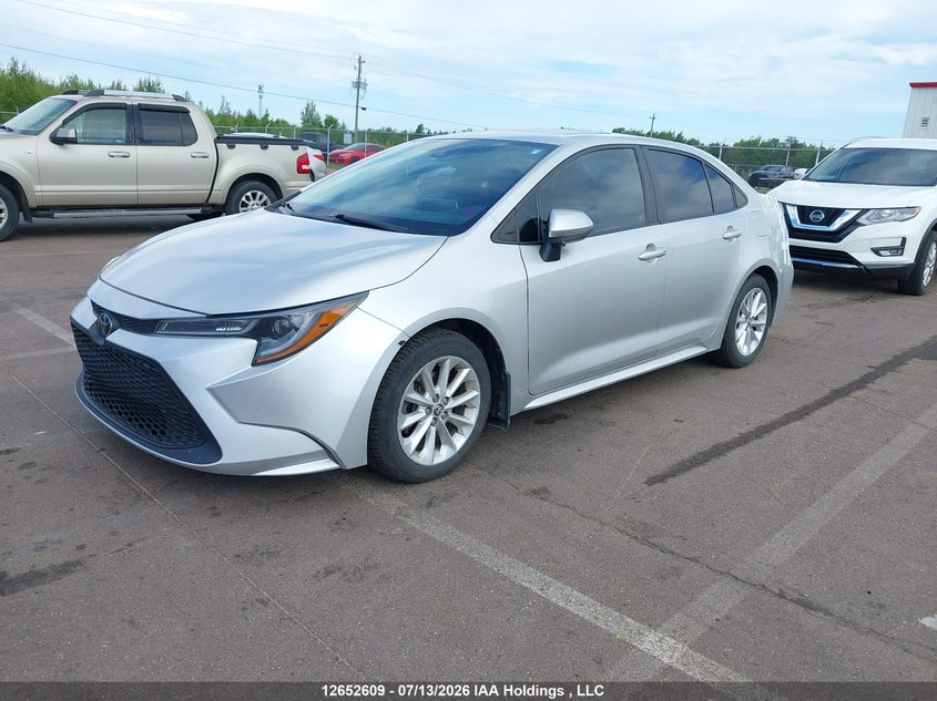 Vin: 5yfbprbe4lp043512, lot: 3054382, toyota corolla le 20202
