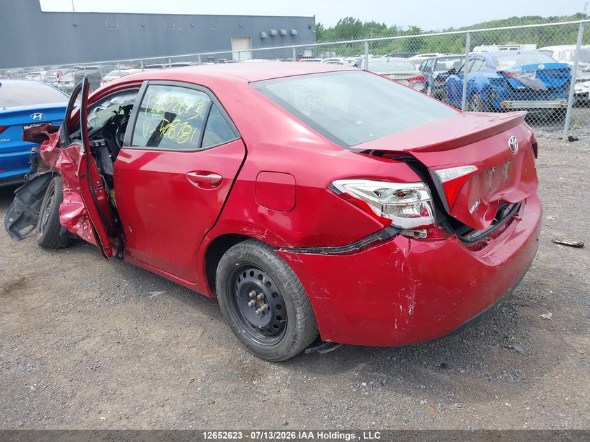 Vin: 2t1burhe4gc508781, lot: 3054399, toyota corolla s 20163