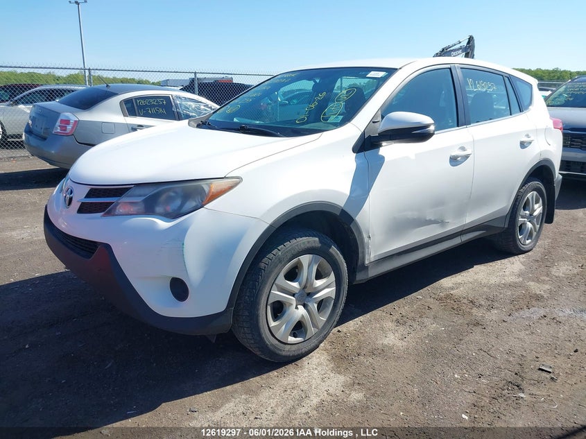 2014 Toyota RAV 4, Правый зад, IAAI, VIN 2T3ZFREV7EW112604 — фото 2