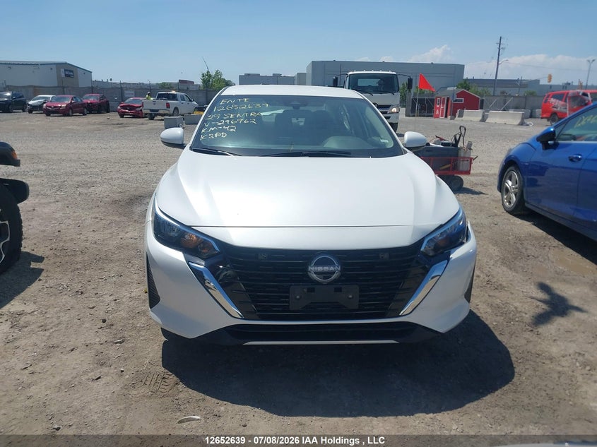 2025 Nissan Sentra Sv VIN: 3N1AB8CV0SY296962 Lot: 12652639