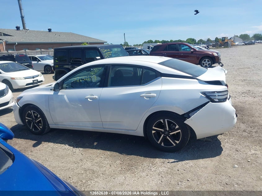 2025 Nissan Sentra Sv VIN: 3N1AB8CV0SY296962 Lot: 12652639