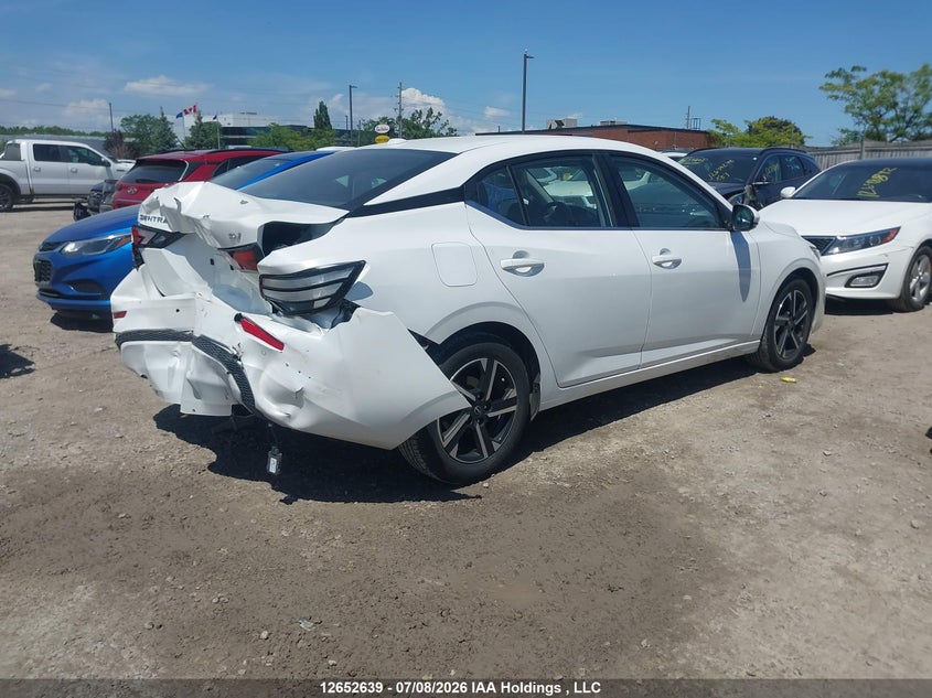 2025 Nissan Sentra Sv VIN: 3N1AB8CV0SY296962 Lot: 12652639