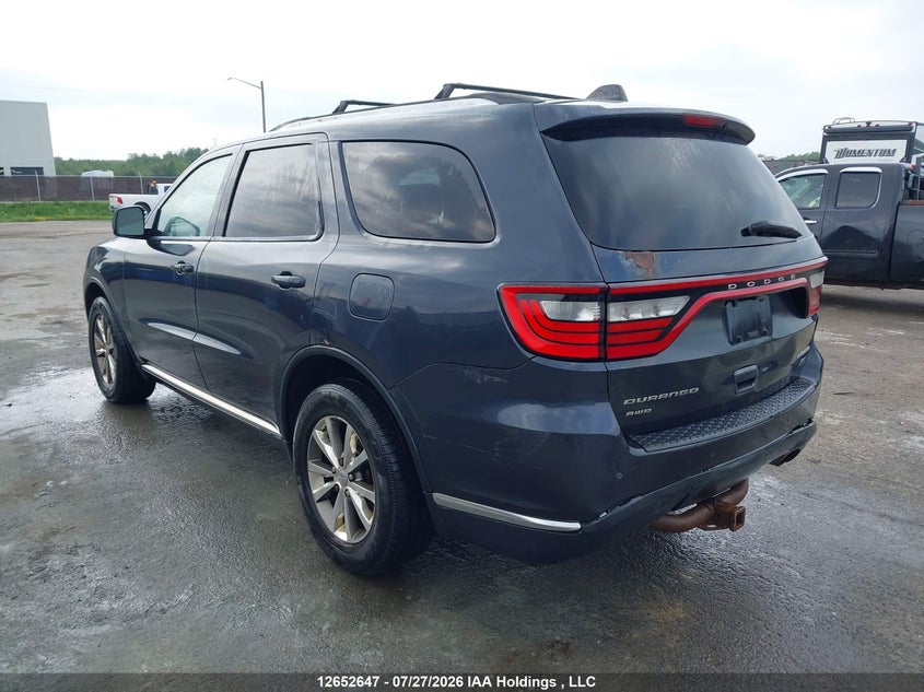 Vin: 1c4rdjdg5ec557680, lot: 3054434, dodge durango limited 20143