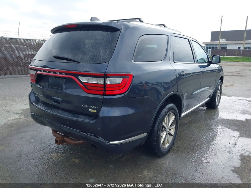 Vin: 1c4rdjdg5ec557680, lot: 3054434, dodge durango limited 20144