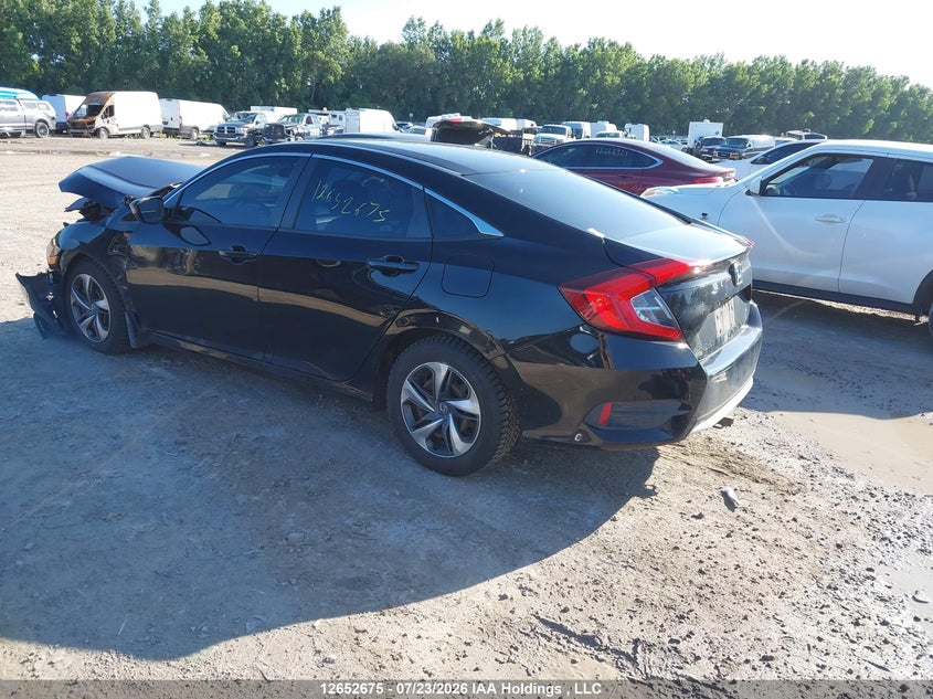 Vin: 2hgfc2e59lh013171, lot: 3054462, honda civic lx 20203
