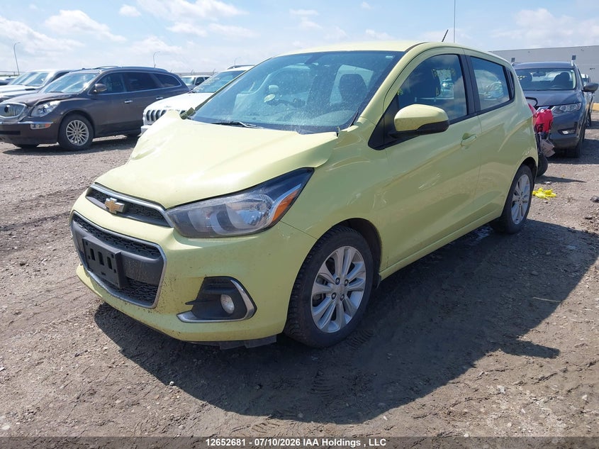 2017 Chevrolet Spark, Удар спереди, IAAI, VIN KL8CD6SA0HC771703 — фото 2