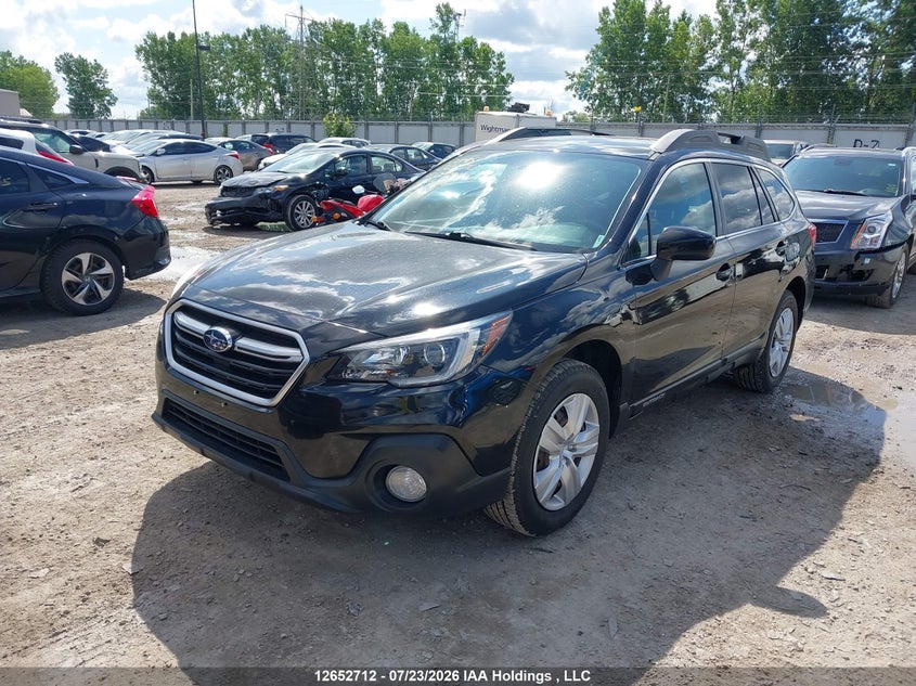Vin: 4s4bsdac9j3344750, lot: 3054500, subaru outback 2.5i 20182