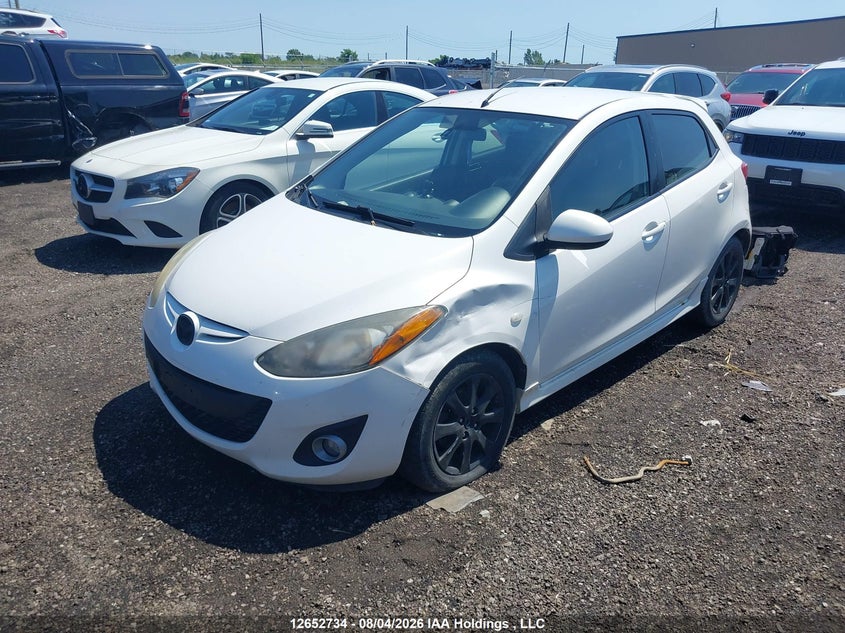 Vin: jm1de1hy2b0119528, lot: 3054523, mazda mazda2 gs/gx 20112