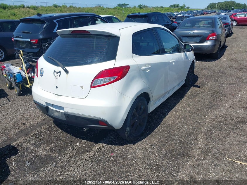 Vin: jm1de1hy2b0119528, lot: 3054523, mazda mazda2 gs/gx 20114
