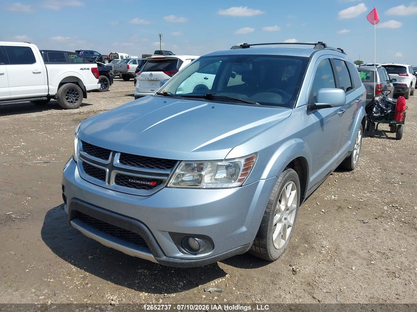 Vin: 3c4pddfg3dt569917, lot: 3054526, dodge journey r/t 20132