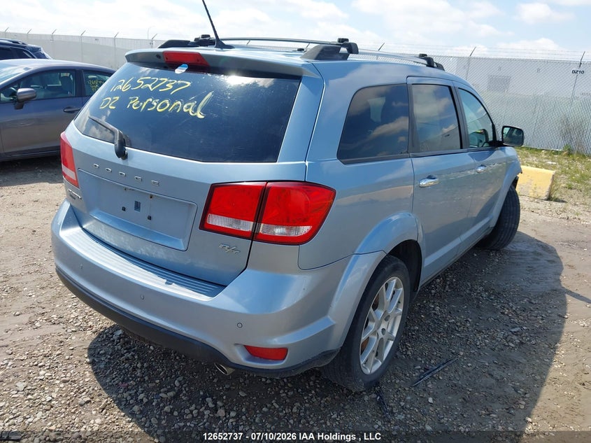 Vin: 3c4pddfg3dt569917, lot: 3054526, dodge journey r/t 20134