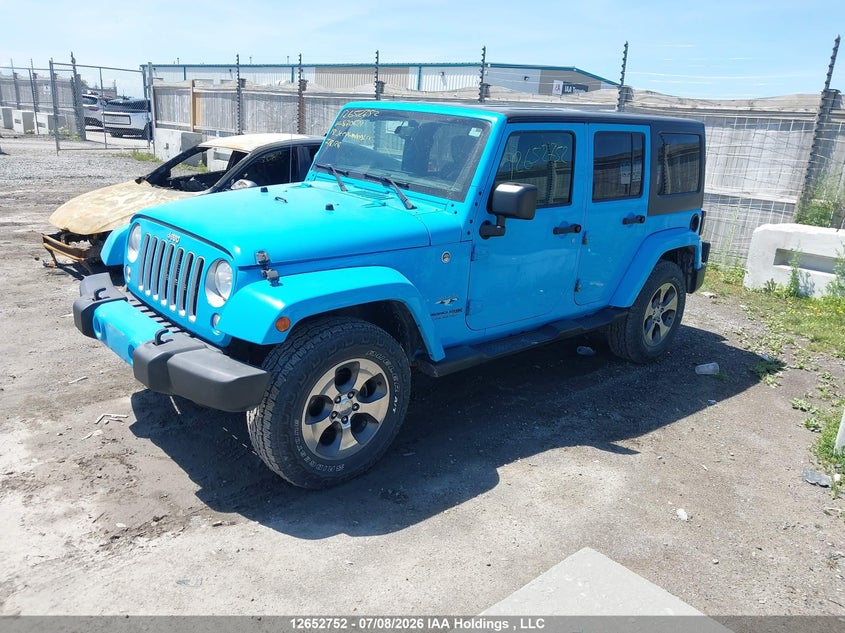 2018 Jeep Wrangler, Вилучене, IAAI, VIN 1C4BJWEG4JL870624 — фото 2