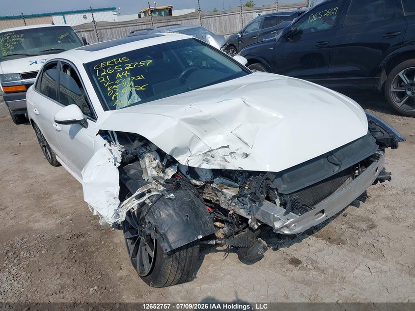 Vin: wauabaf49ma077221, lot: 3054546, audi a4 premium 40 2021 img_1
