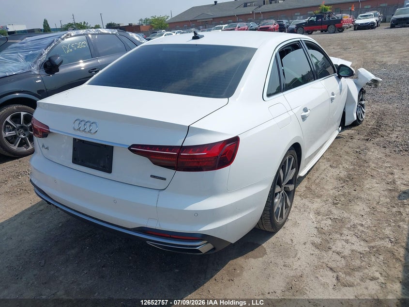 Vin: wauabaf49ma077221, lot: 3054546, audi a4 premium 40 20214