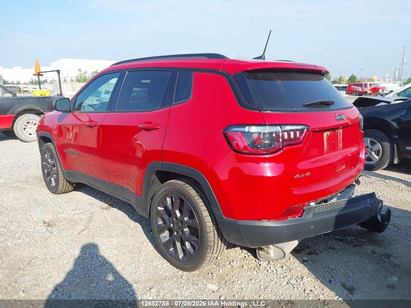 Vin: 3c4njdbb6mt568318, lot: 3054547, jeep compass 20213