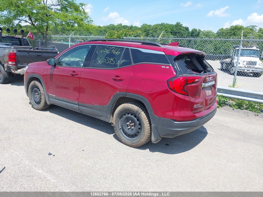 Vin: 3gkaltev2jl360395, lot: 3054555, gmc terrain sle 20183