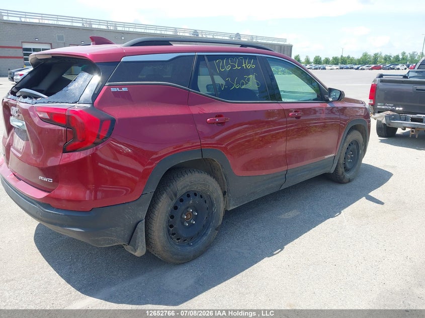 Vin: 3gkaltev2jl360395, lot: 3054555, gmc terrain sle 20184