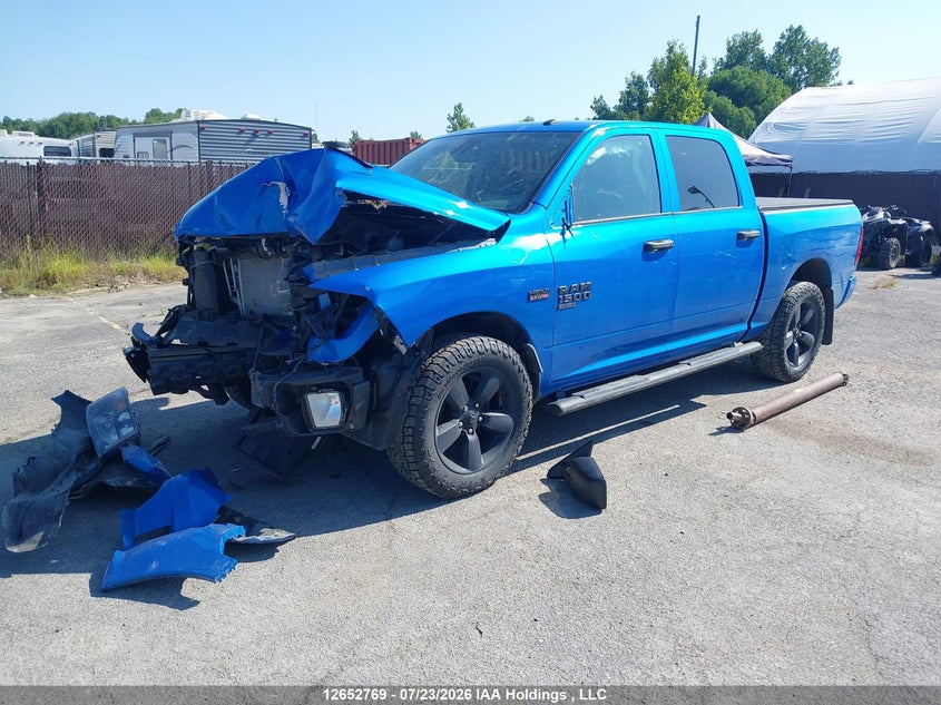 2022 RAM 1500, Front, IAAI, VIN 3C6RR7KT9NG331084 — photo 2