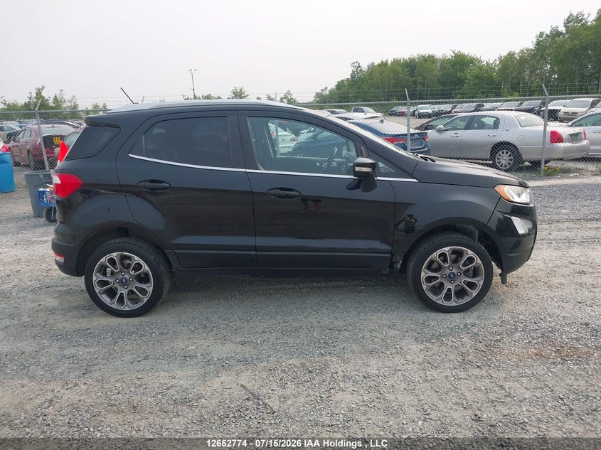 2019 Ford Ecosport Titanium VIN: MAJ6S3KL7KC259301 Lot: 12652774