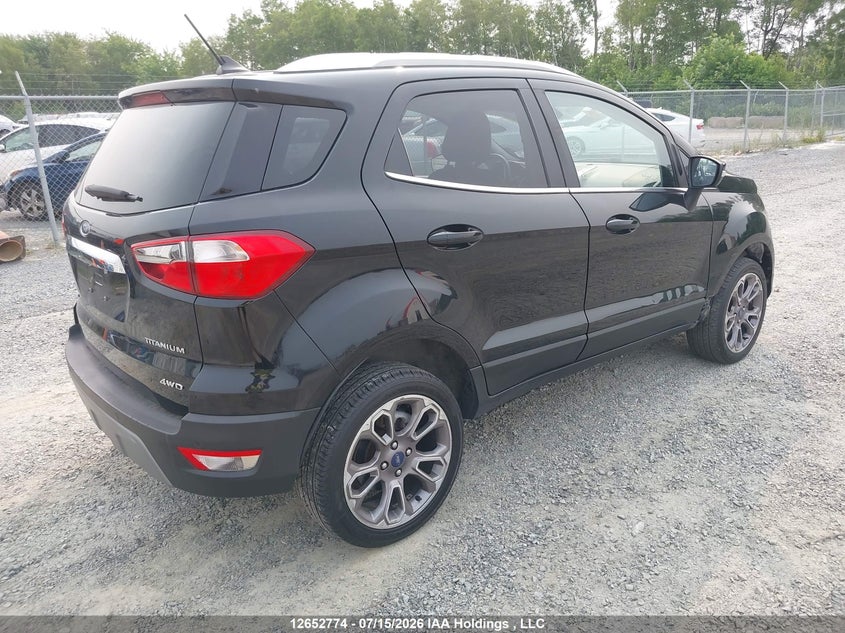 2019 Ford Ecosport Titanium VIN: MAJ6S3KL7KC259301 Lot: 12652774