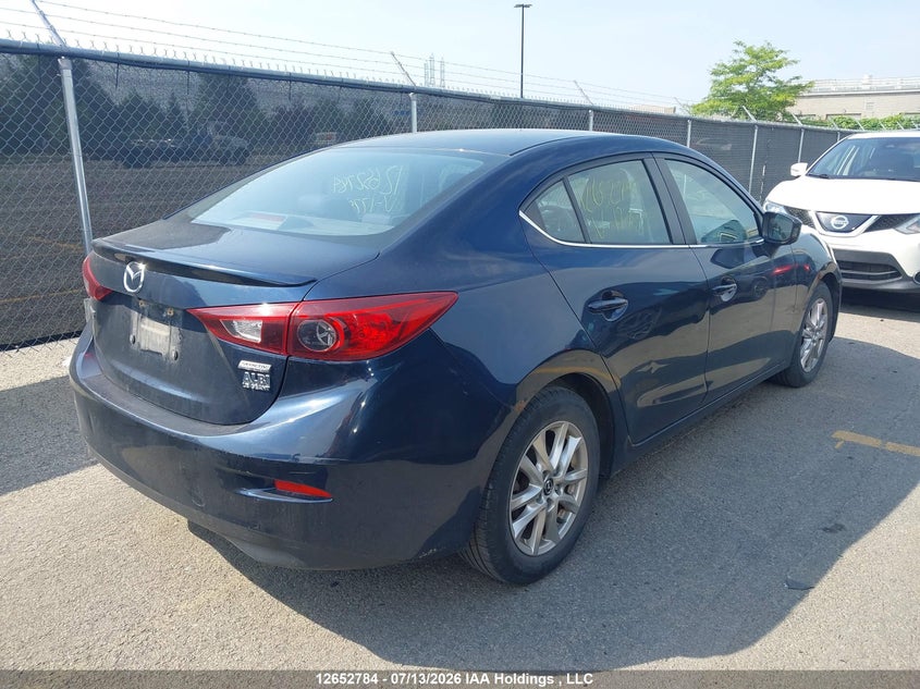 Vin: jm1bm1v77e1177817, lot: 3054573, mazda mazda3 gs-sky 20144