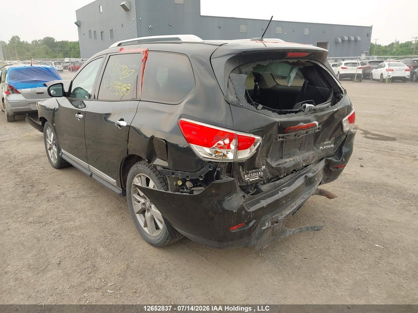 Vin: 5n1ar2mm1gc638488, lot: 3054628, nissan pathfinder s/sv/sl/platinum 20163
