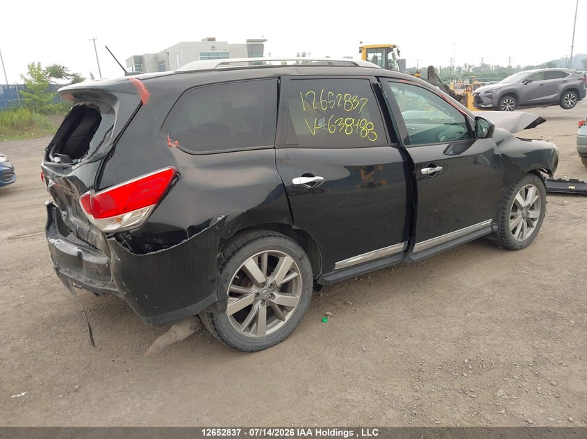 Vin: 5n1ar2mm1gc638488, lot: 3054628, nissan pathfinder s/sv/sl/platinum 20164